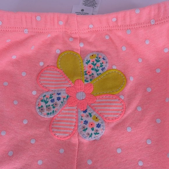 Carter's Baby Girl 2 Pc Set Pink Onesie With Bottom Size: 6 Months - Picture 7 of 7